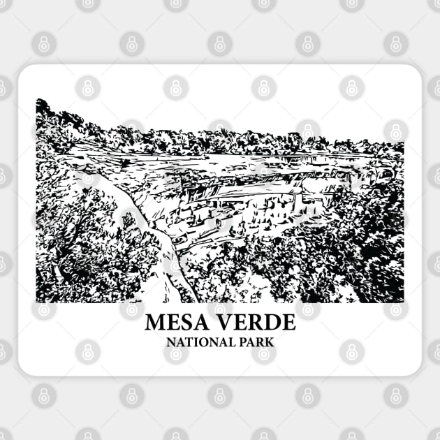 Mesa Verde National Park Magnet by Lakeric